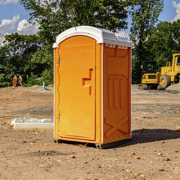 what is the cost difference between standard and deluxe porta potty rentals